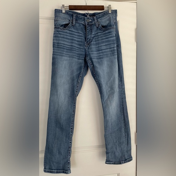 BKE Men’s Straight Fit Jeans - Picture 1 of 6